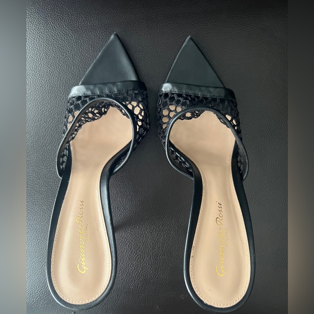 Gianvito Rossi Alisia Mesh Sandals Size 39